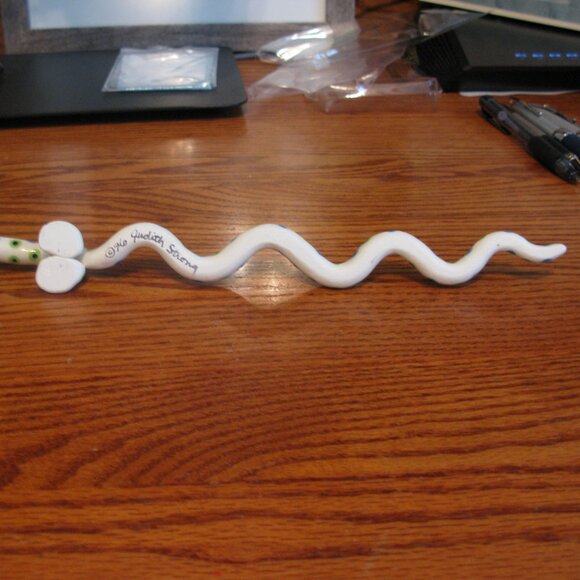 Judith Strong 1996 Snake/Dragon Pottery - Picture 6 of 7